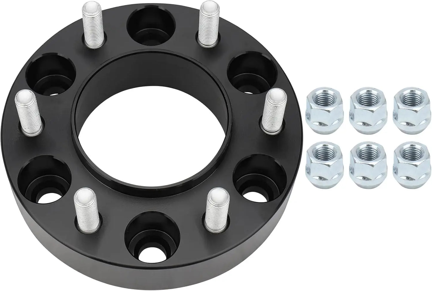 DESPLAZADORES / ESPACIADORES 6X139.7 - 1.5 PULGADAS | NEGROS CON CENTRADOR ( 4 UNIDADES)