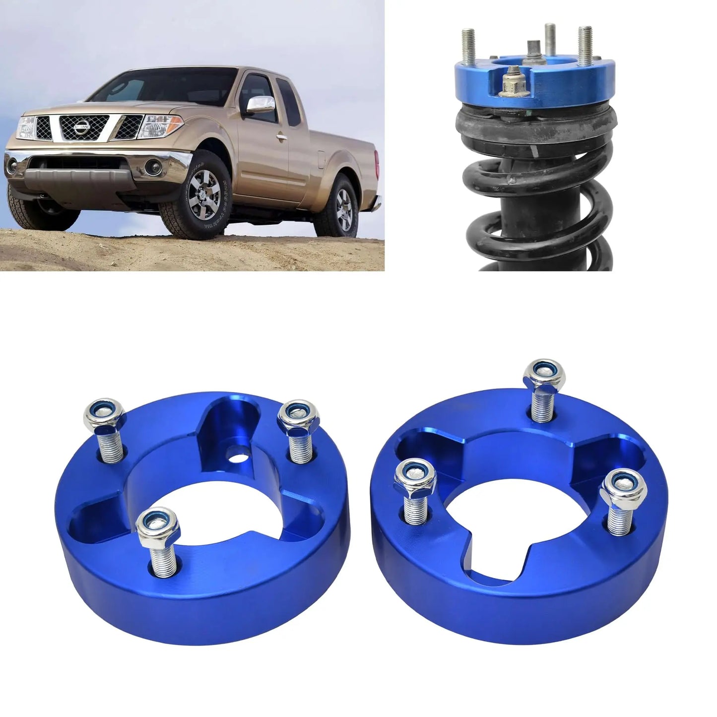 Kit De Levante Completo Nissan Np300 2 Pulgadas 2015-2023