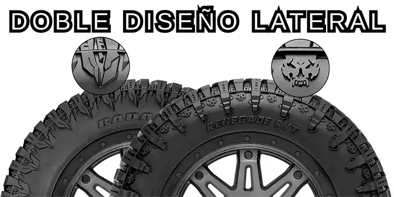 4 Neumaticos 275/65R20 RADAR RENEGADE R/T 126/123