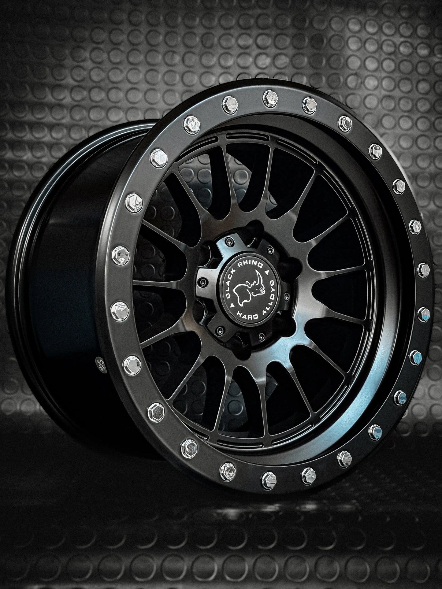 4 Llantas 17x9 6x139.7 ET -25 Black Rhino negro mate