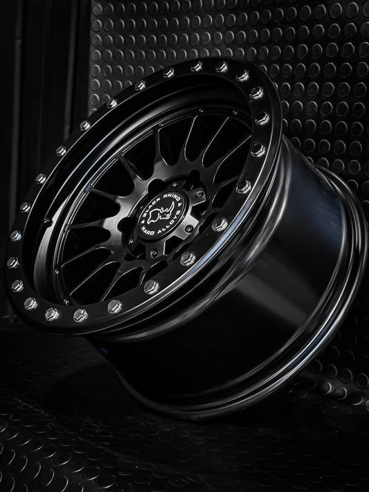 4 Llantas 17x9 6x139.7 ET -25 Black Rhino negro mate