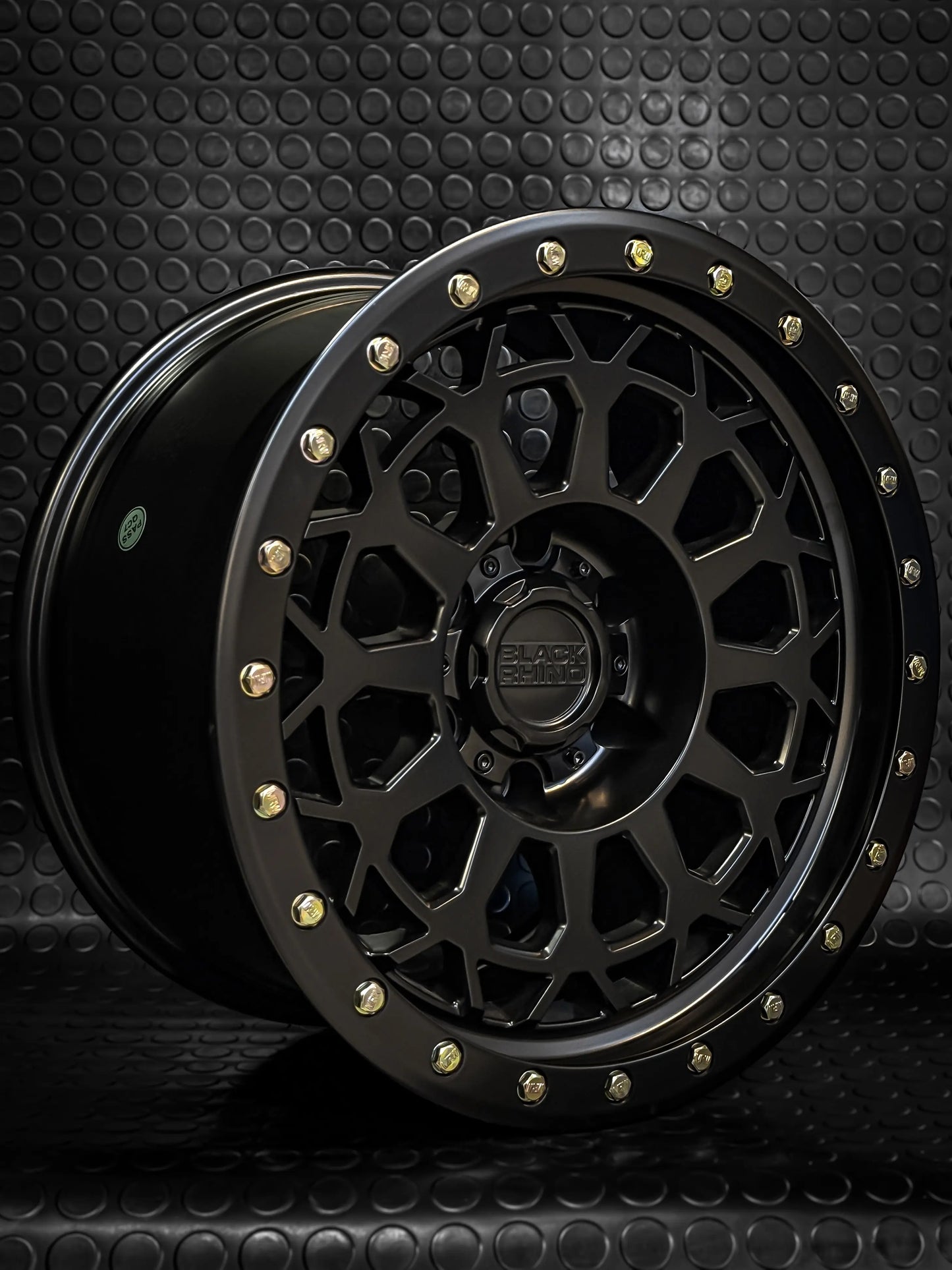 4 Llantas 17x9 6x139.7 ET -12  Black Rhino negro mate estilo beadlock