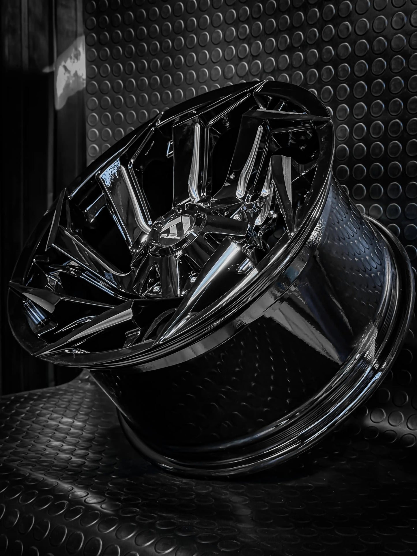 4 Llantas 17x9 5x120 ET -12 Fuel Negro Gloss