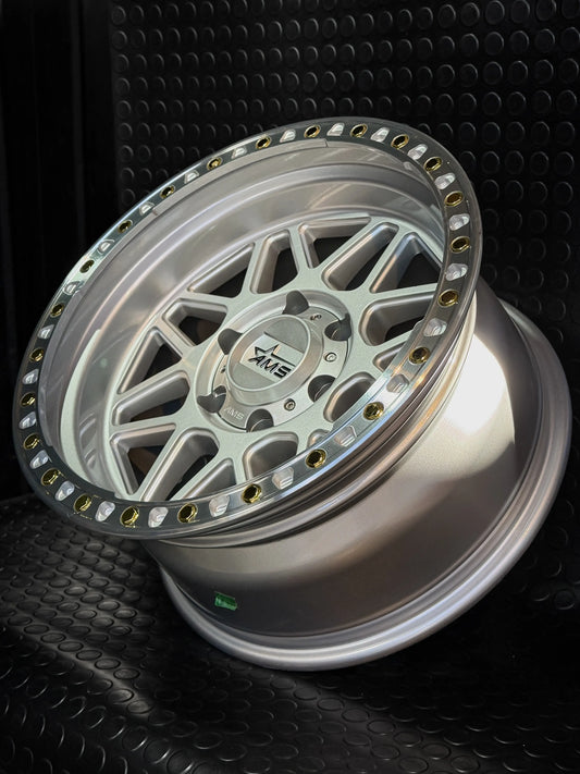 4 Llantas 17x9 6x139.7 ET-15 AMS cromadas