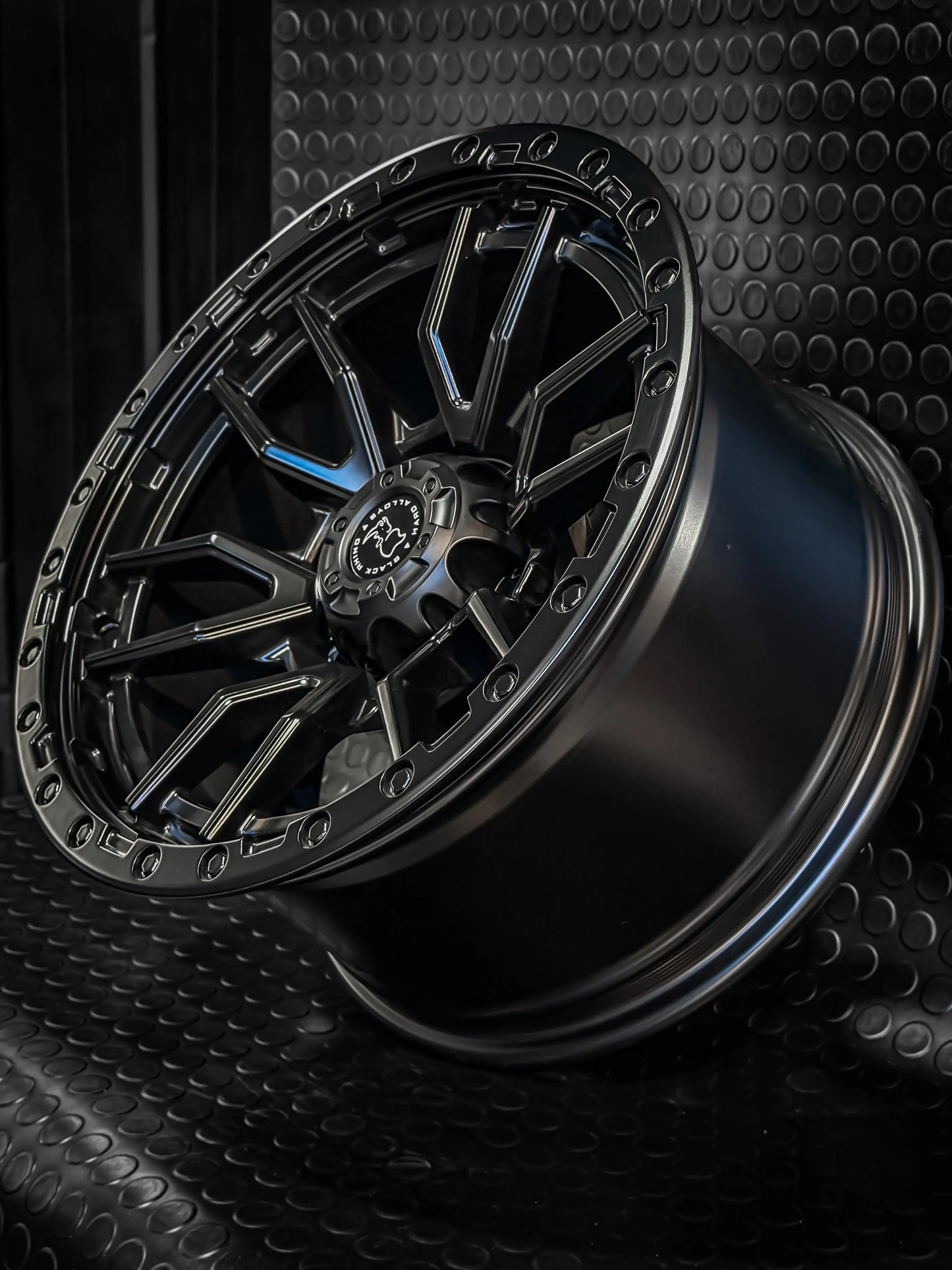 4 Llantas 17x9 6x114 Blackrhino ET -12 Negro mate