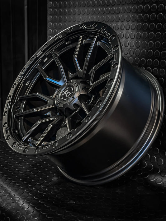 4 Llantas 17x9 6x139.7 Et -12 Blackrhino Negro mate
