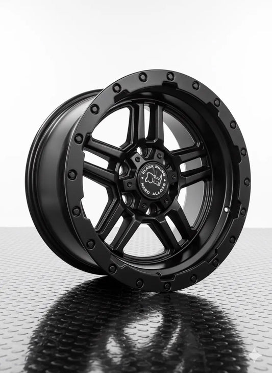 4 Llantas 17x9 5x114.3  Black Rhino  ET-10 Negro Mate