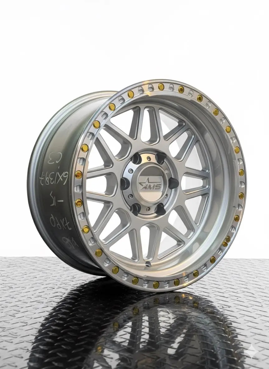 4 Llantas 17x9 6x139.7 ET-15 AMS cromadas