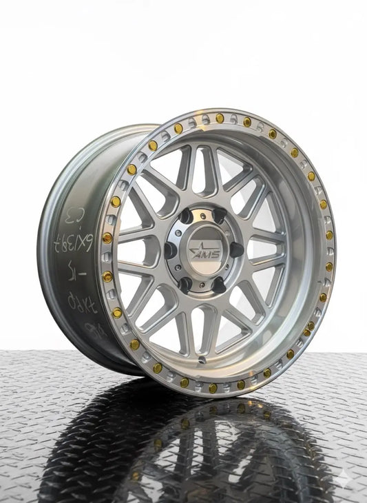 4 Llantas 17x9 6x139.7 ET-15 AMS cromadas