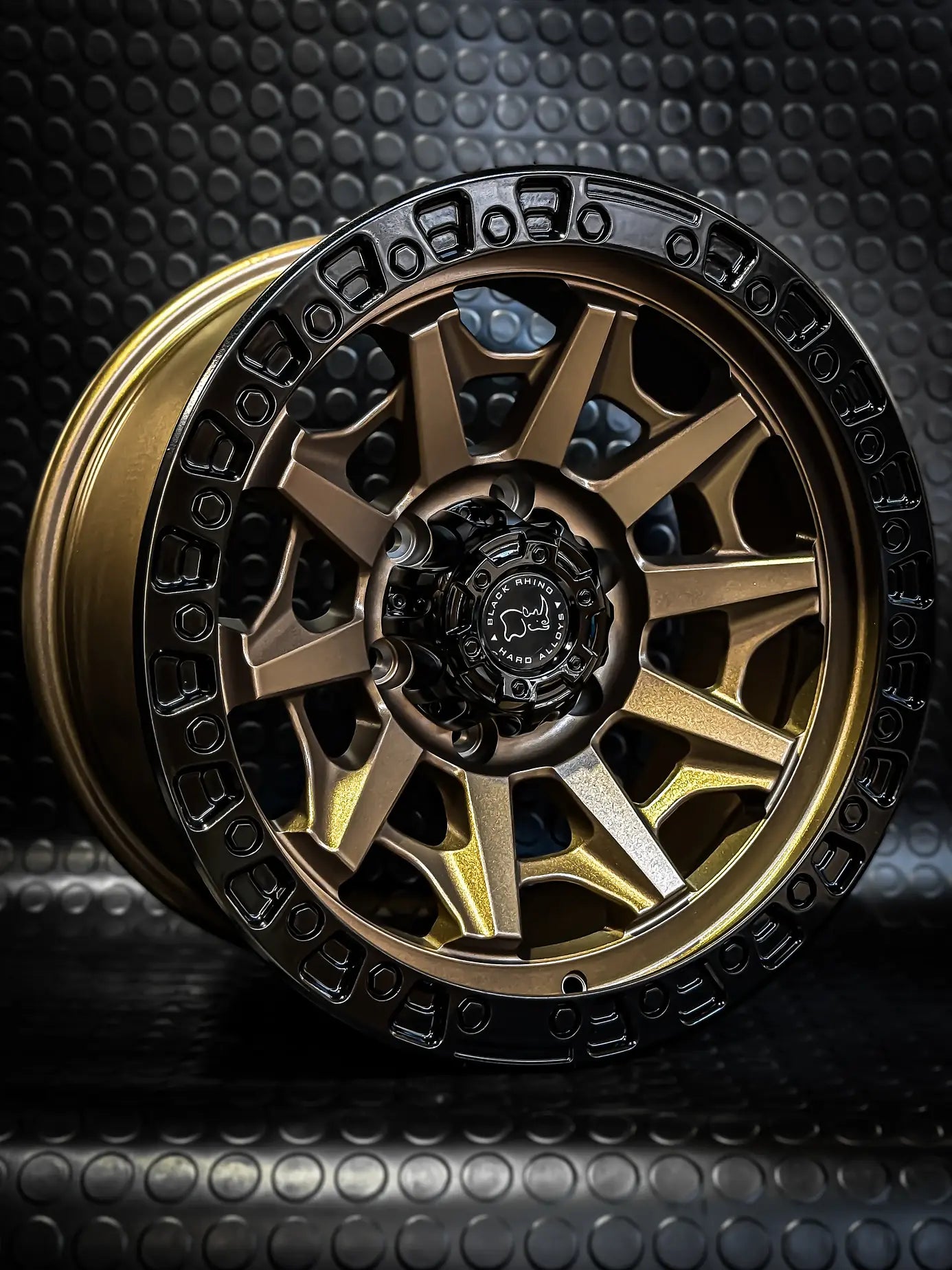 4 Llantas 17x9 6x139.7 BlackRhino ET -12 Bronce