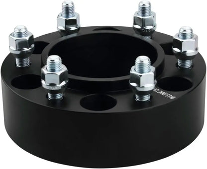 DESPLAZADORES / ESPACIADORES 6X139.7 - 1.5 PULGADAS | NEGROS CON CENTRADOR ( 4 UNIDADES)