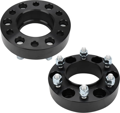 DESPLAZADORES / ESPACIADORES 6X139.7 - 1.5 PULGADAS | NEGROS CON CENTRADOR ( 4 UNIDADES)