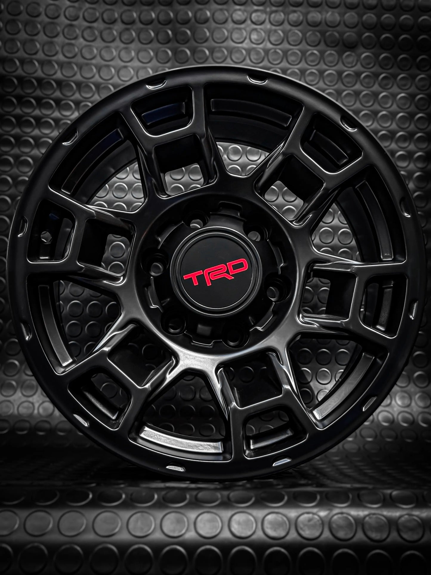 4 Llantas 16x8 6x139.7 Negro mate ET 0 TRD