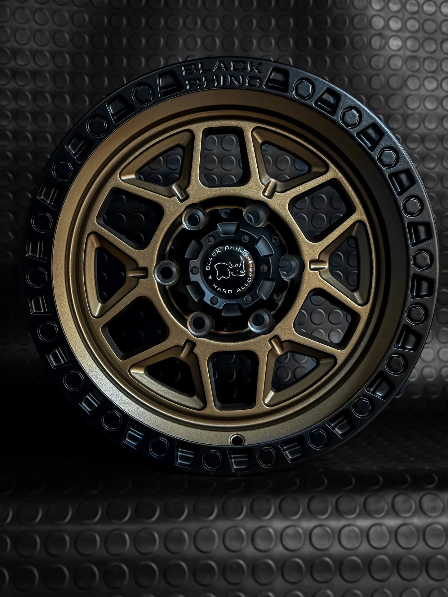 4 Llantas 16x8 6x139.7 ET 0 Blackrhino Bronce