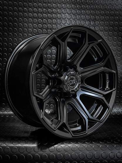 4 Llantas 17x9 6x139.7 BlackRhino ET -12 Negro mate