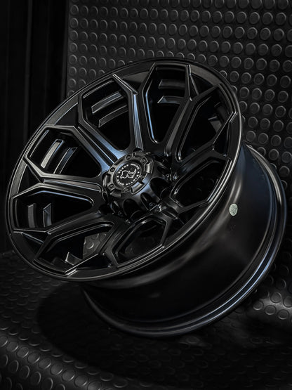 4 Llantas 17x9 6x139.7 BlackRhino ET -12 Negro mate