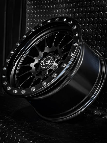 4 Llantas 17x9 6x139.7 ET -25 Black Rhino negro mate