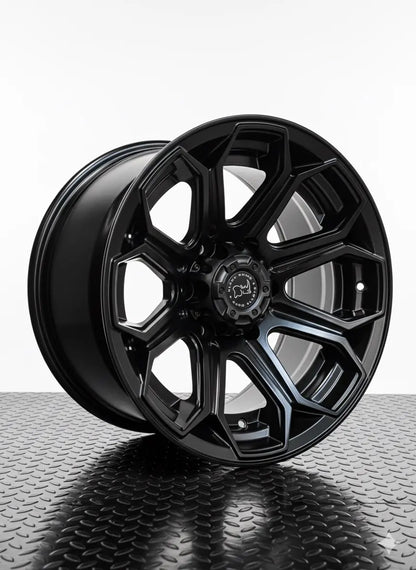4 Llantas 17x9 6x139.7 BlackRhino ET -12 Negro mate