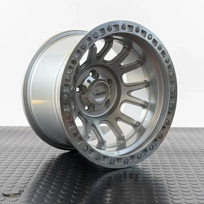 4 Llantas 15x10 5x114.3 et -44 cromadas AMS