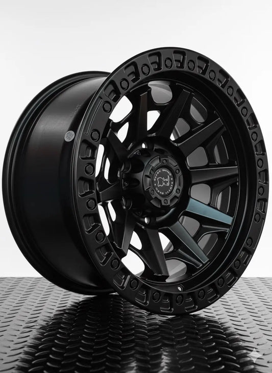 4 Llantas 17x9 6x139.7 Et -12 Blackrhino negro mate