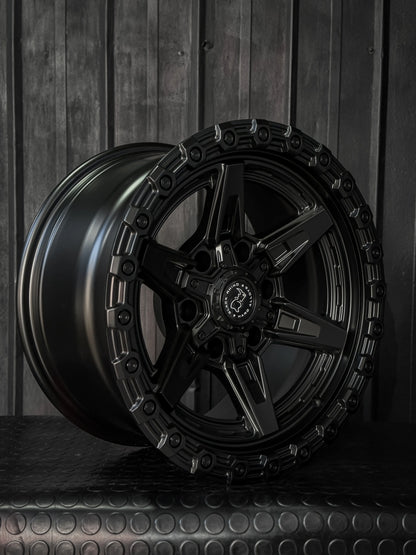 4 Llantas 17x9 6x139.7 Et -12 negro mate Blackrhino