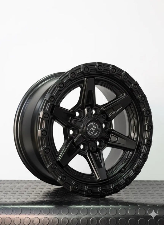 4 Llantas 17x9 6x139.7 Et -12 negro mate Blackrhino