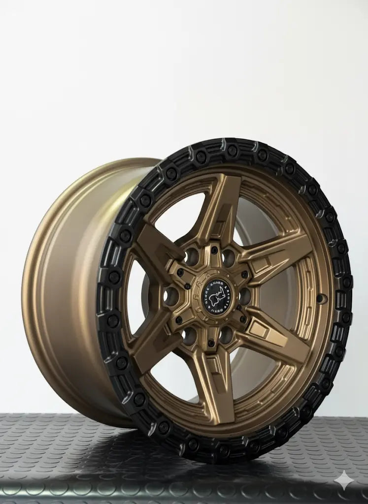 4 Llantas 17x9  6x139.7 ET -12 Bronce Blackrhino