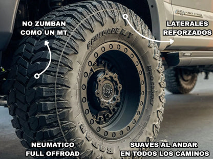 4 neumaticos 265/70 R18 121/118Q Radar Renegade RT+