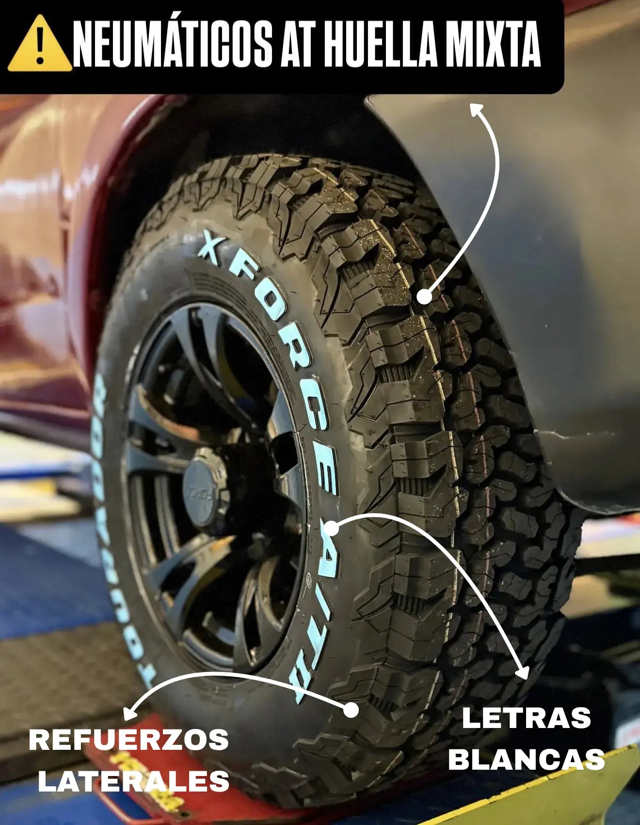 4 Neumaticos 235/75 r15 tourador x force a/t 2 109t xl bz