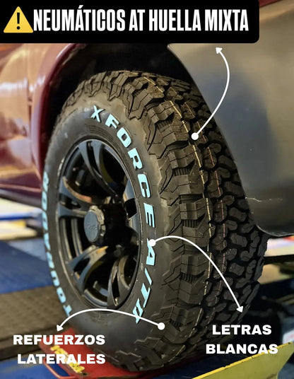 4 Neumaticos 235/75 r15 tourador x force a/t 2 109t xl bz