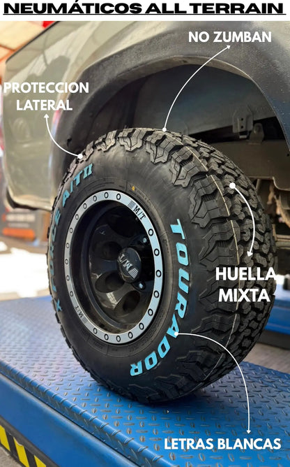 4 Neumaticos 215/75R14 A/T 95S Tourador Xforce