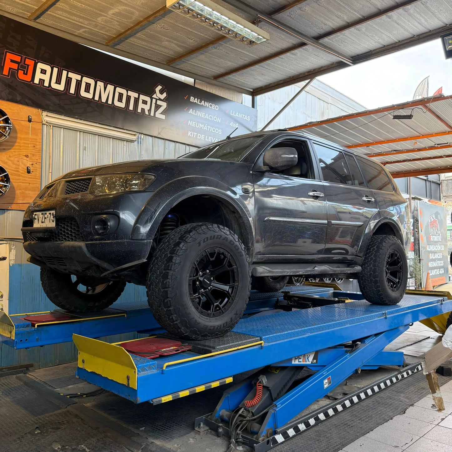 4 Llantas 17x9 6x139.7  ET-15 Negro Mate Raptor