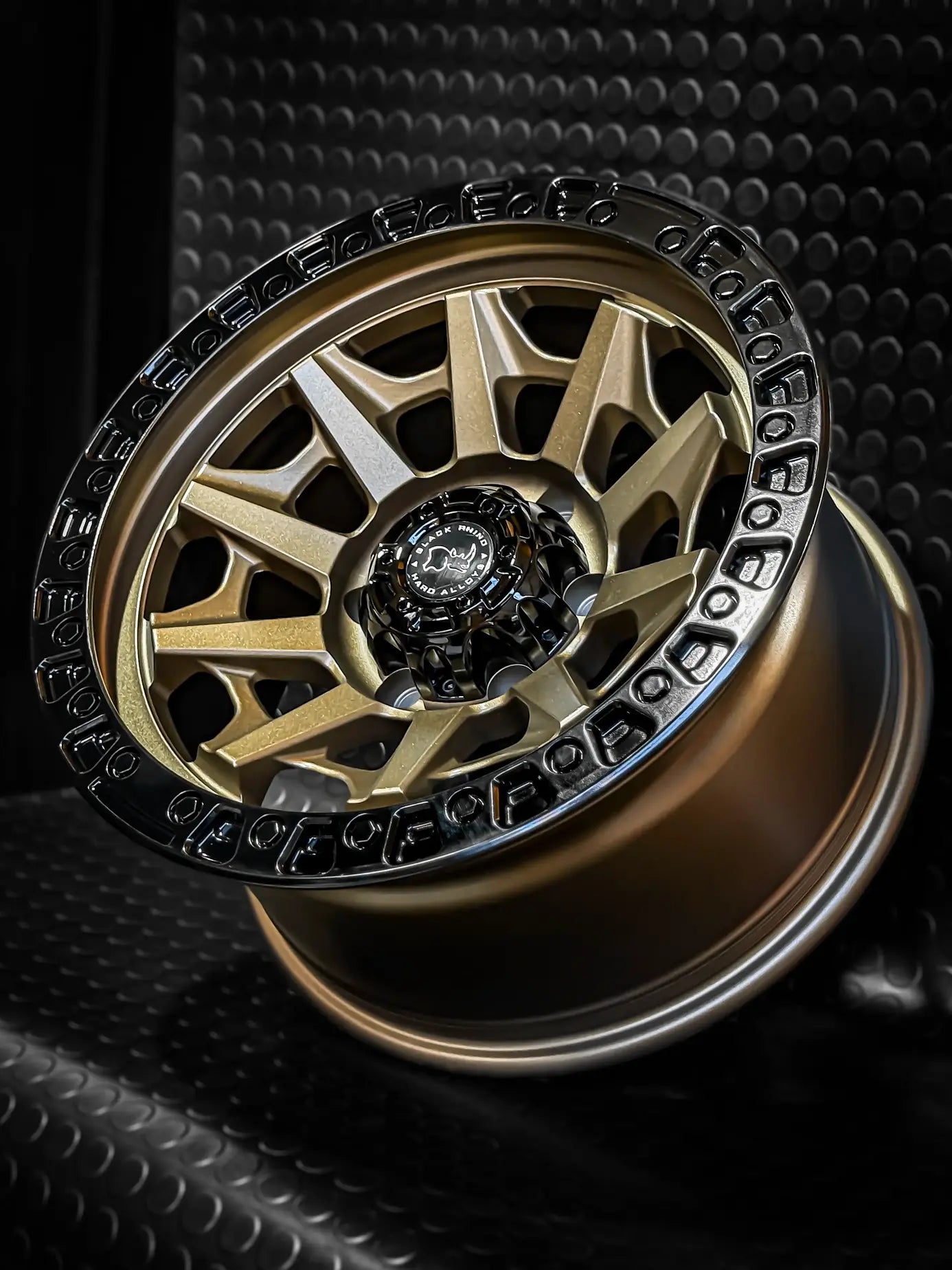 4 Llantas 17x9 6x139.7 BlackRhino ET -12 Bronce