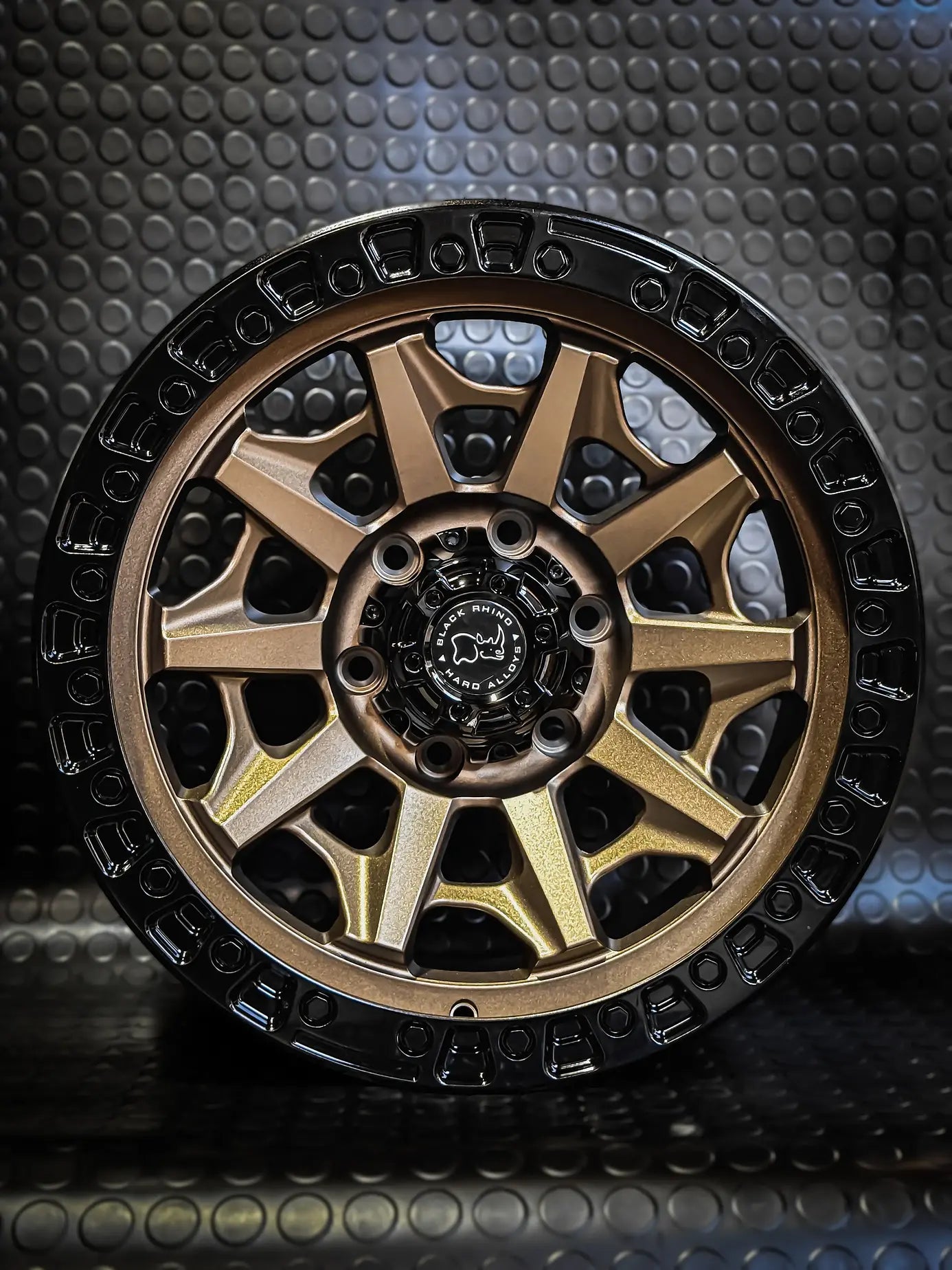 4 Llantas 17x9 6x139.7 BlackRhino ET -12 Bronce